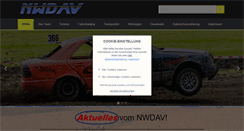 Desktop Screenshot of nwdav.de